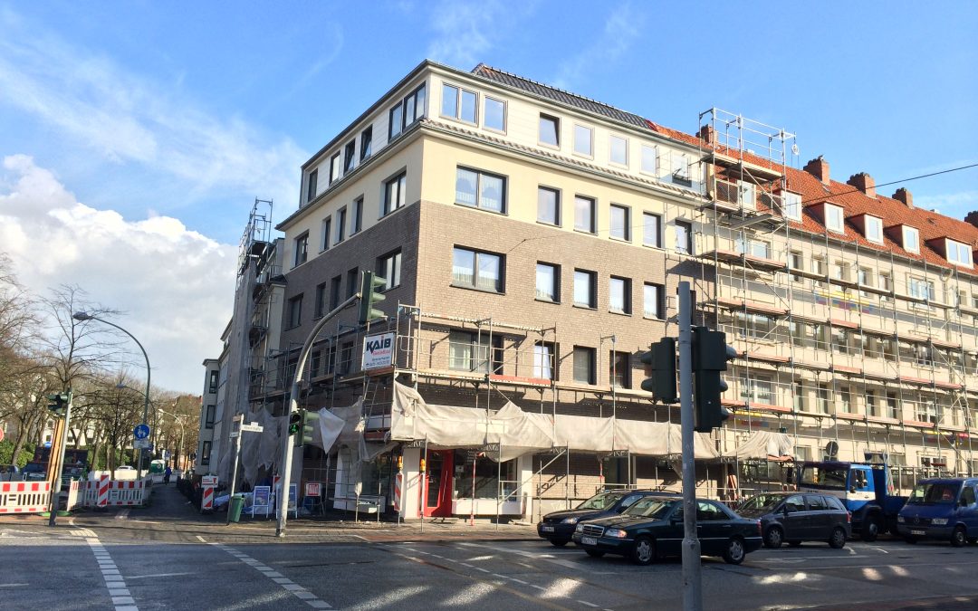 Fit für die Zukunft: Modernisierung der Gebäude Ecke Rheinstraße/Friedrich-Ebert-Straße und Dürerstraße