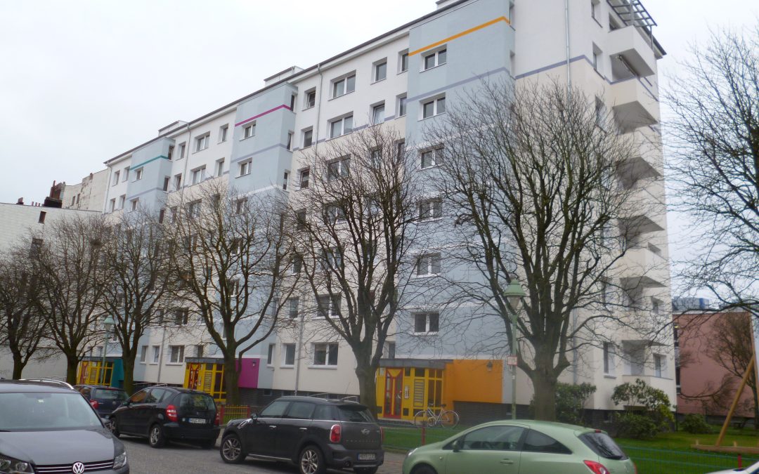 Sanierung des Gebäudekomplexes Schleusenstraße 16, 18 und 20